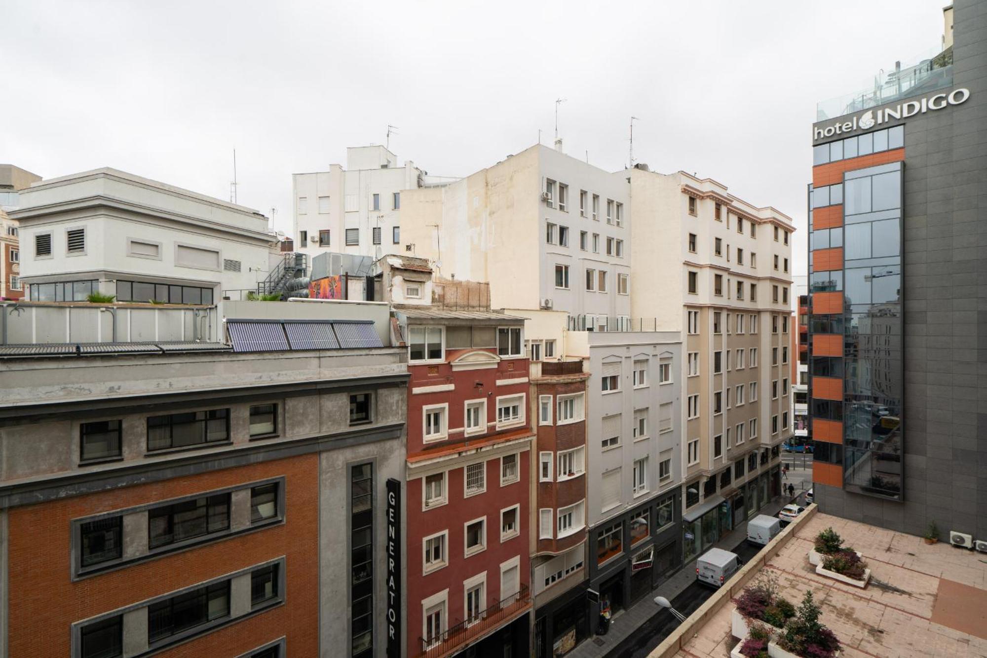 Apartamento Reformado Para 6 Personas En Plena Gran Via Alquiler Temporal Madrid Kültér fotó